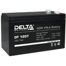 Аккумулятор Delta DT 1207 12v 7Ач