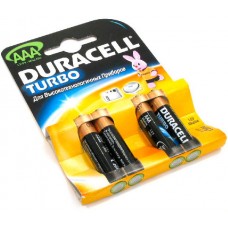 Батарейка Duracell Turbo LR03 AAA 1/4
