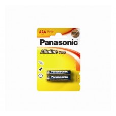 Батарейка Panasonic щелочная LR03 AAA Alkaline 1.5B бл/2